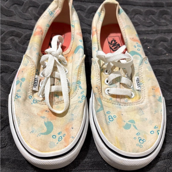 VANS x Disney Ariel Lace-Up Sneakers Women the Little Mermaid, Size 6.5 - Picture 1 of 3